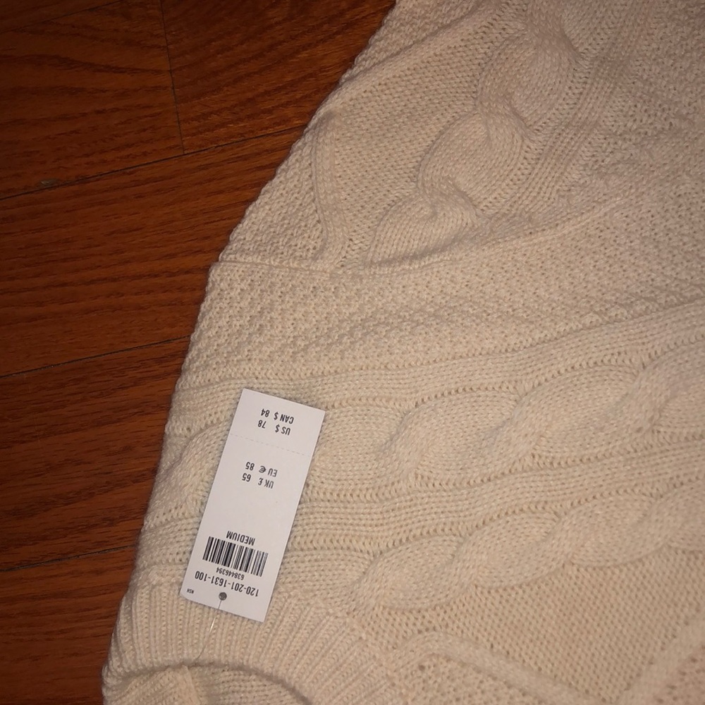 Abercrombie&Fitch White Wool Sweater - Picture 4 of 6